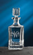 Deep Etched Monogrammed Exception Crystal Decanter Image 2 of 2